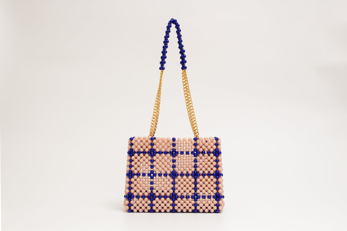 【2/25 20:00-販売】chain handbag（beige checked）