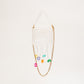 three way chain bag mini（flower clear）