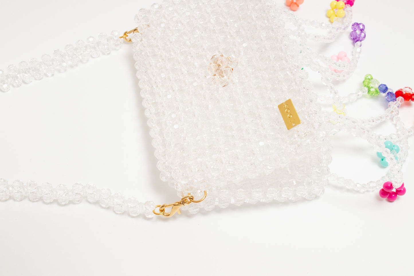 flower hand bag（clear）