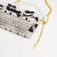 three way chain bag big（heart black)