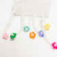 three way chain bag mini（flower clear）
