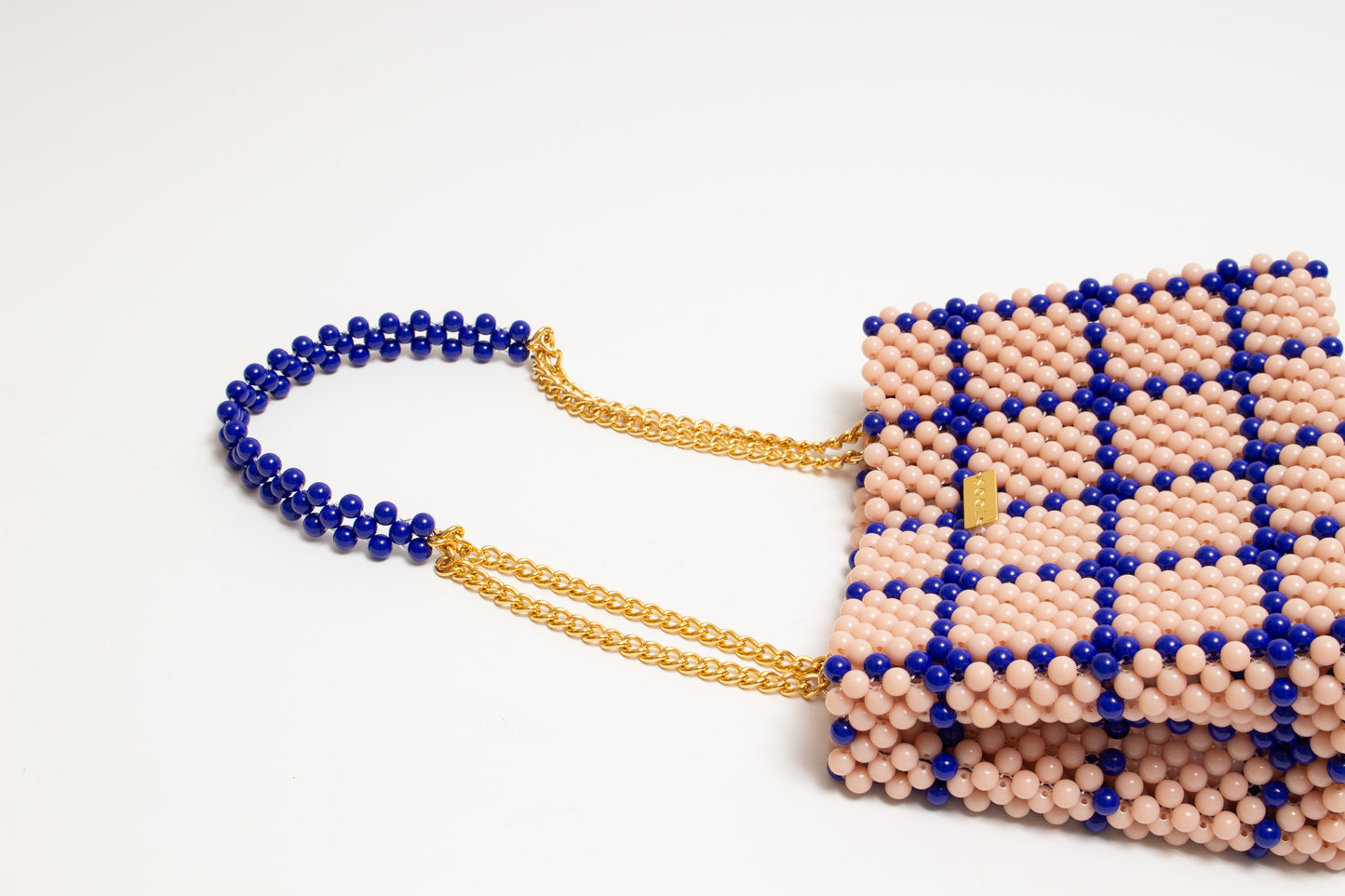 【2/25 20:00-販売】chain handbag（beige checked）