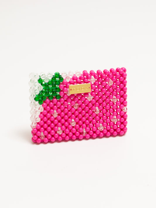 【2/25 20:00-販売】fruits card case（strawberry）