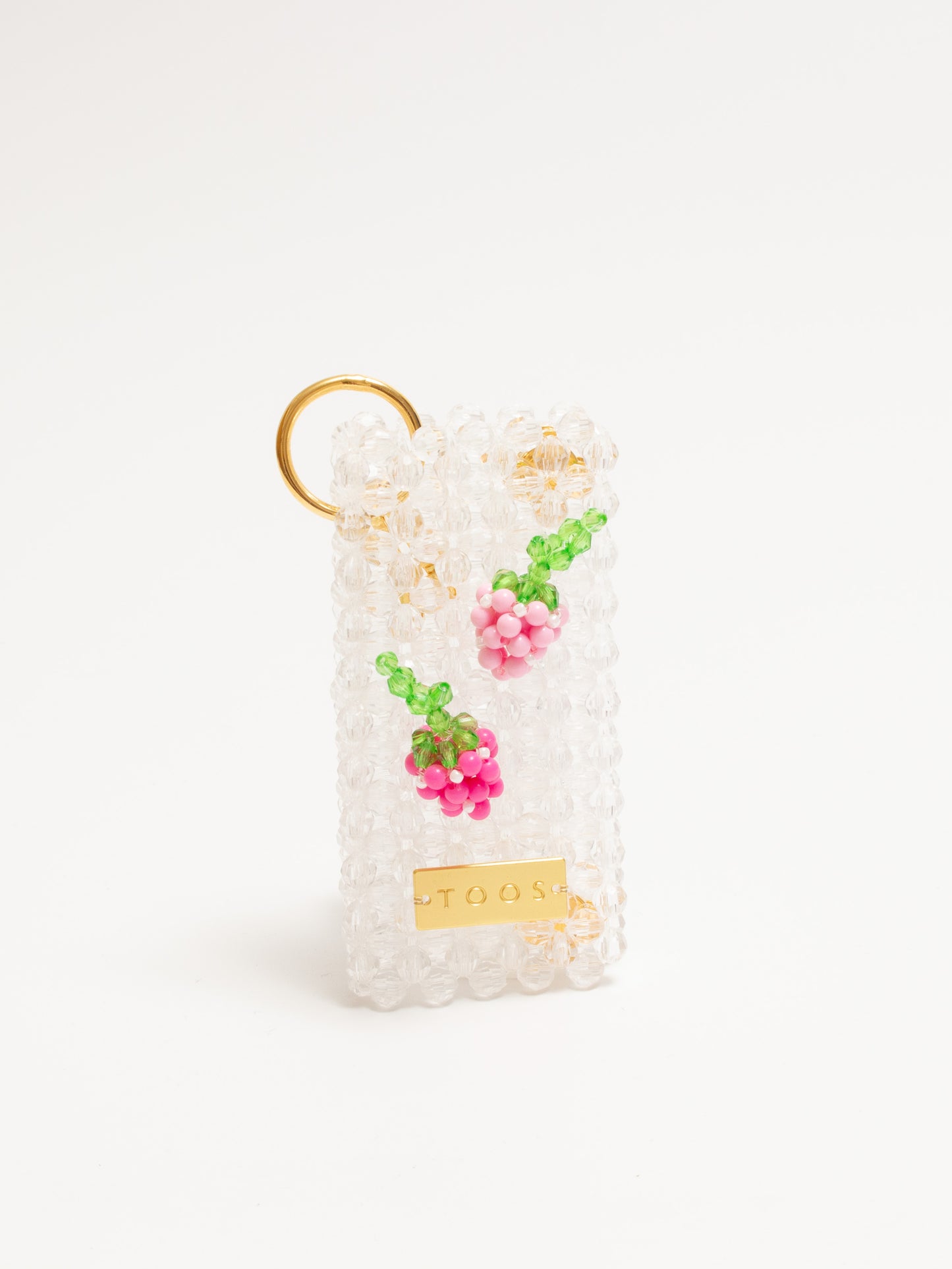 【2/25 20:00-販売】fruits key case（strawberry）