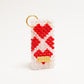 key case（heart red）