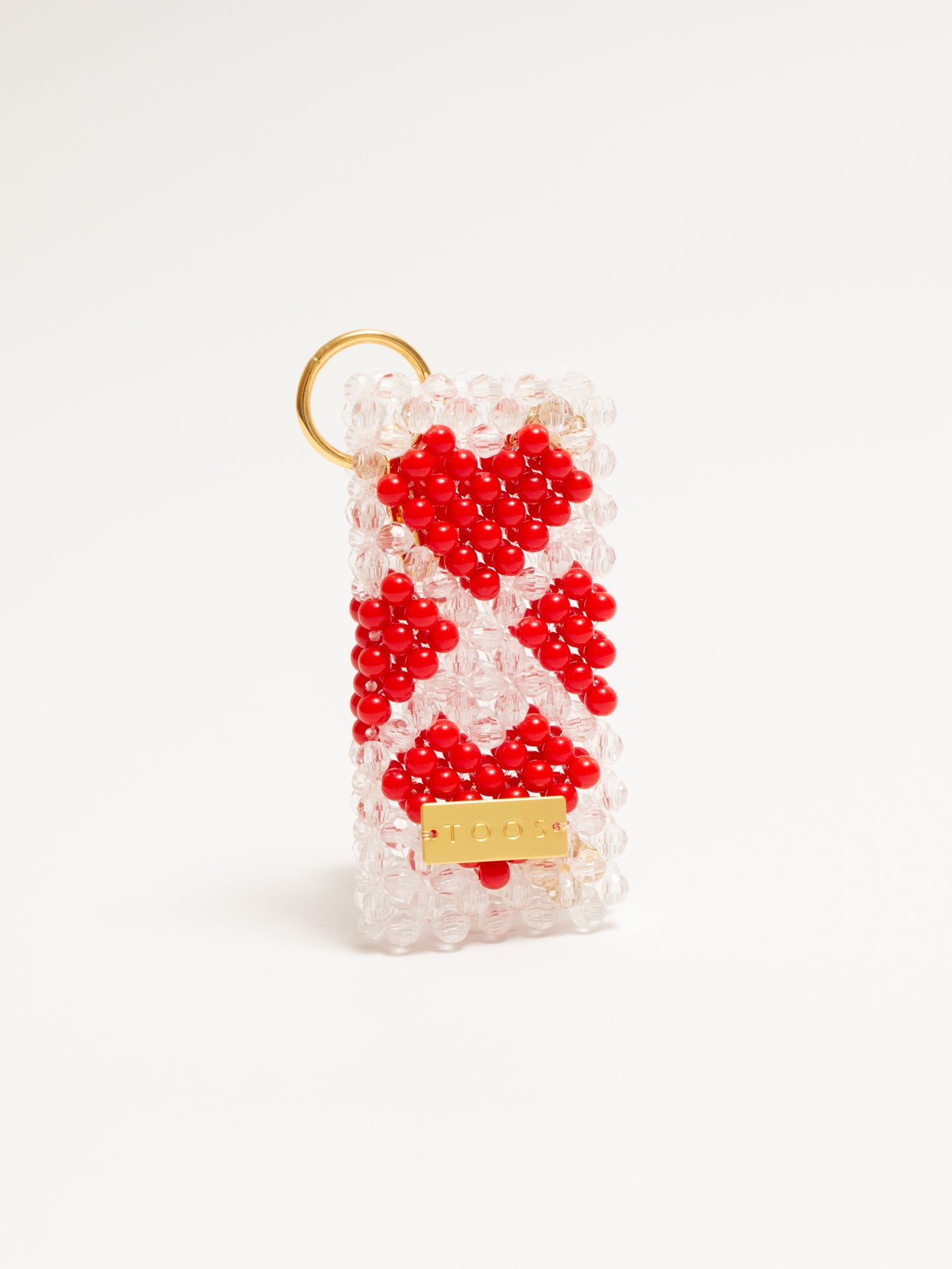 key case（heart red）