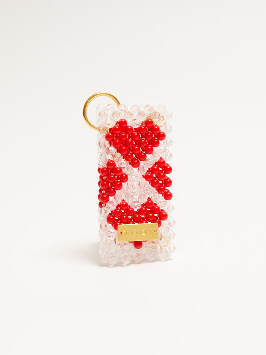 key case（heart red）