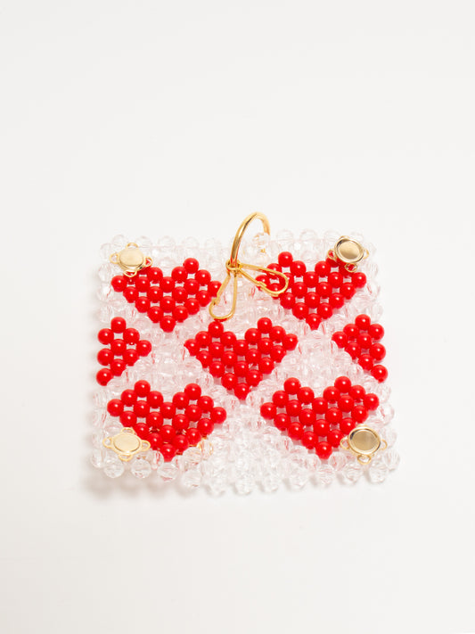 key case（heart red）