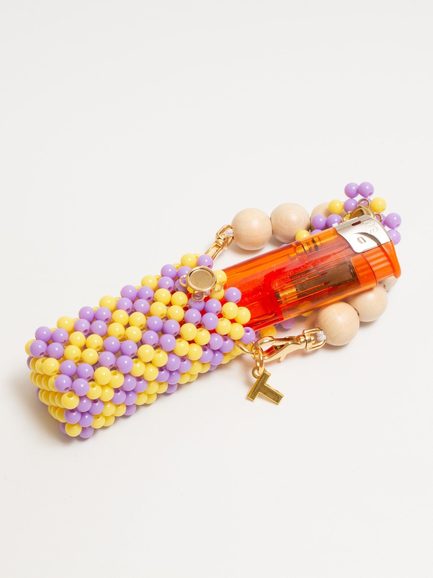 【2/25 20:00-販売】Lip case （yellow × purple）