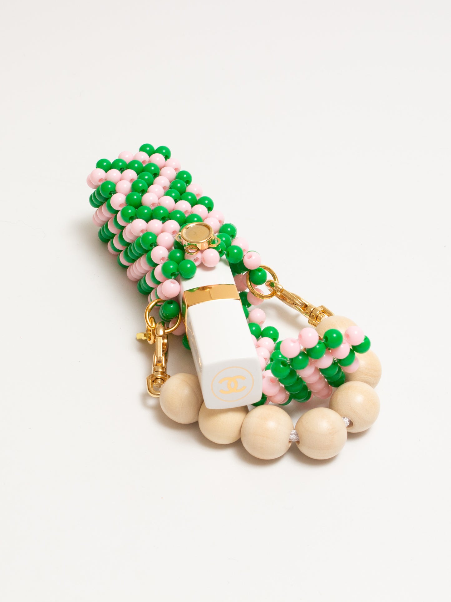 【2/25 20:00-販売】Lip case （pink × green）