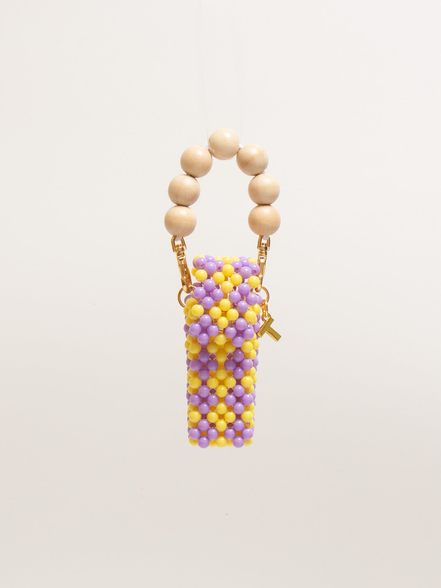 【2/25 20:00-販売】Lip case （yellow × purple）