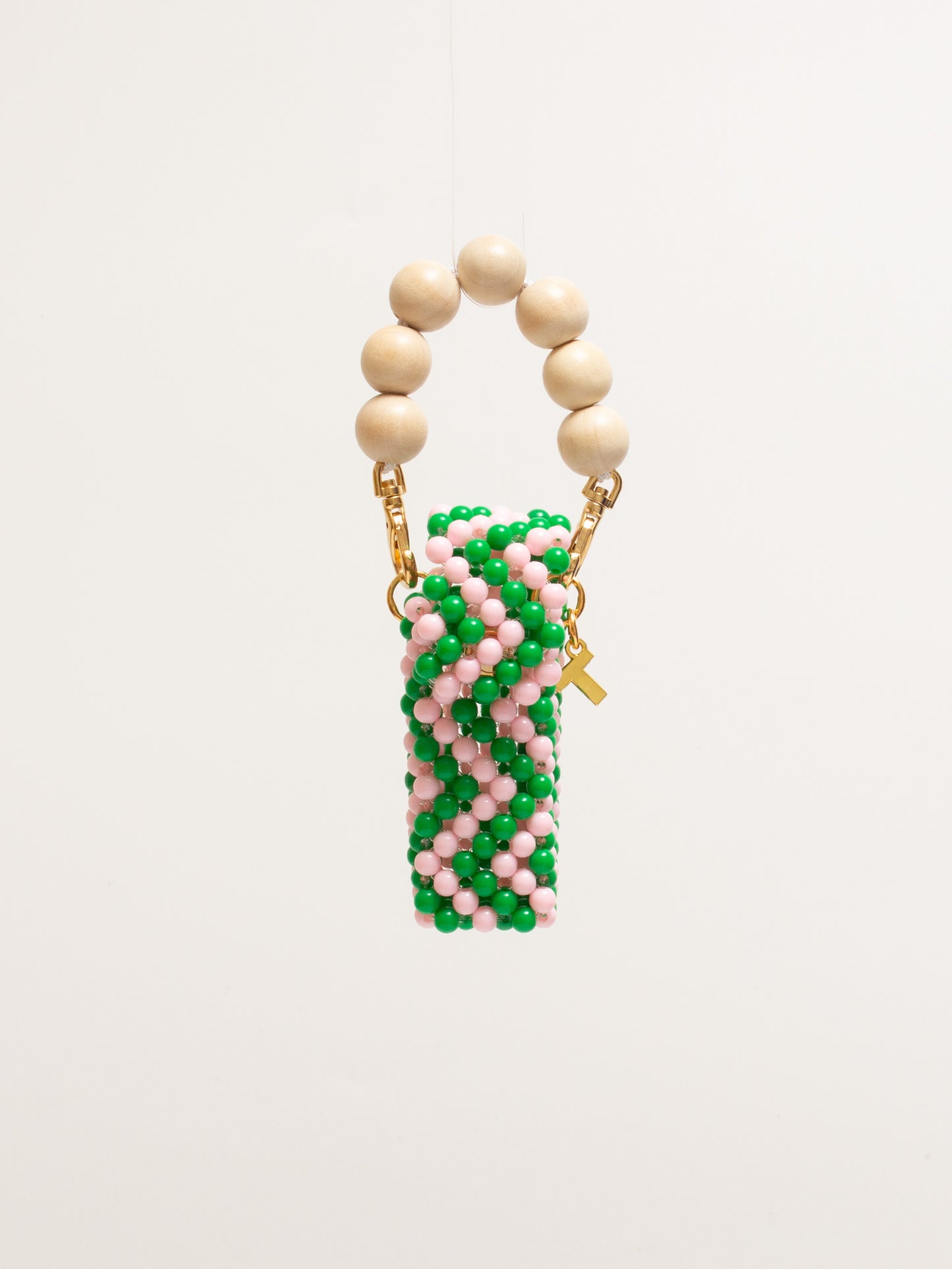 【2/25 20:00-販売】Lip case （pink × green）